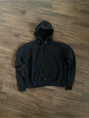 Hanes dark green hoodie